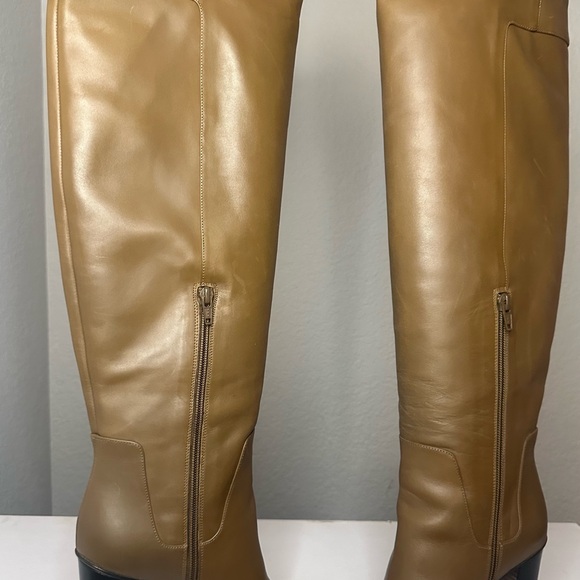 VINCE Over-the-Knee boots, cognac, size 9 - Picture 6 of 14